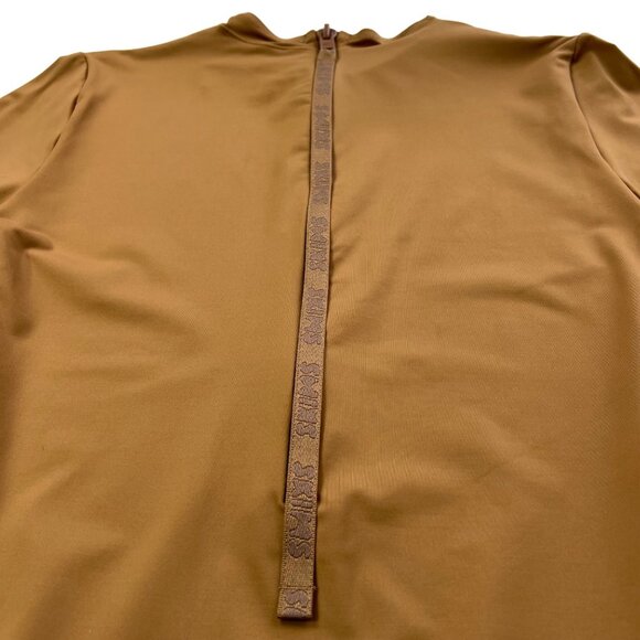 SKIMS Swim Long Sleeve One Piece Almond Large - Picture 7 of 14